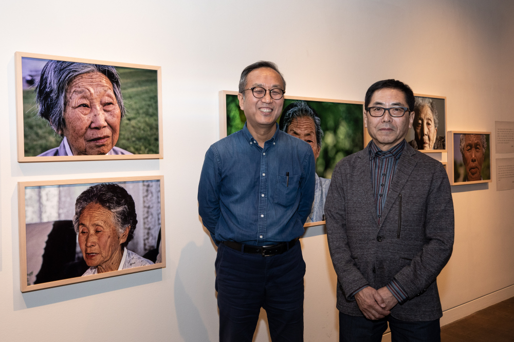 (From left) Ahn Hae-ryong, Ito Takashi (courtesy of Ahn Hae-ryong)