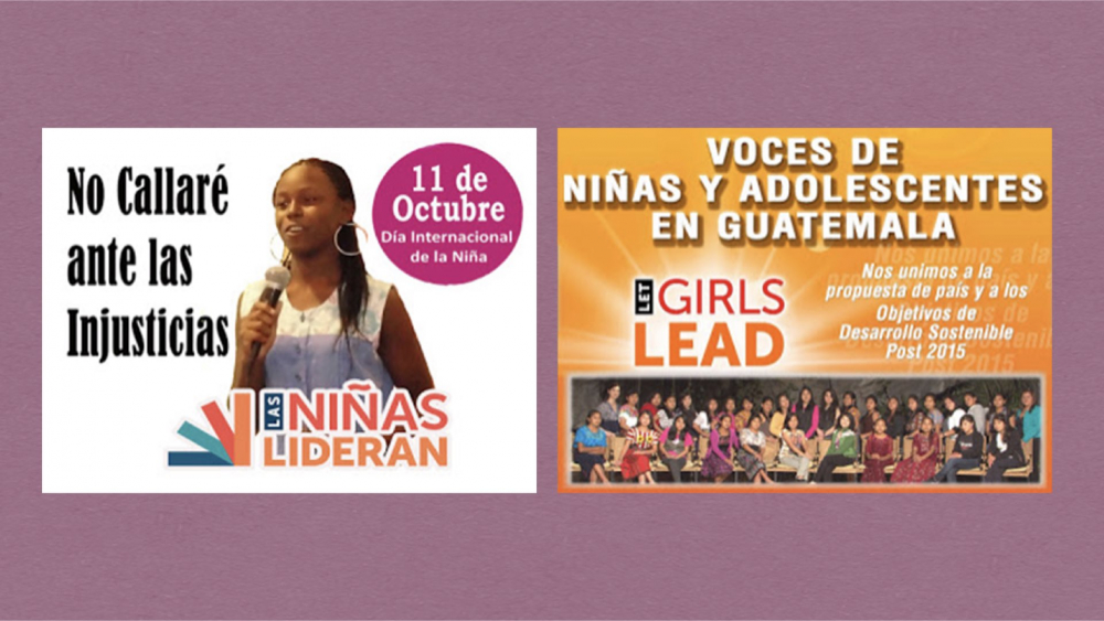 (Photo from: Las Niñas Lideran website - http://letgirlsleadguatemala.blogspot.com)