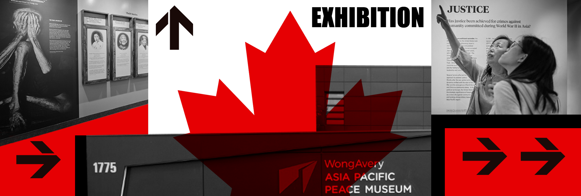 Inside the Asia Pacific Peace Museum in Toronto}