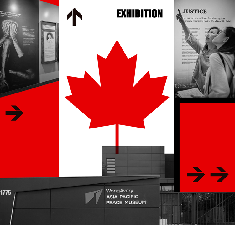 Inside the Asia Pacific Peace Museum in Toronto}